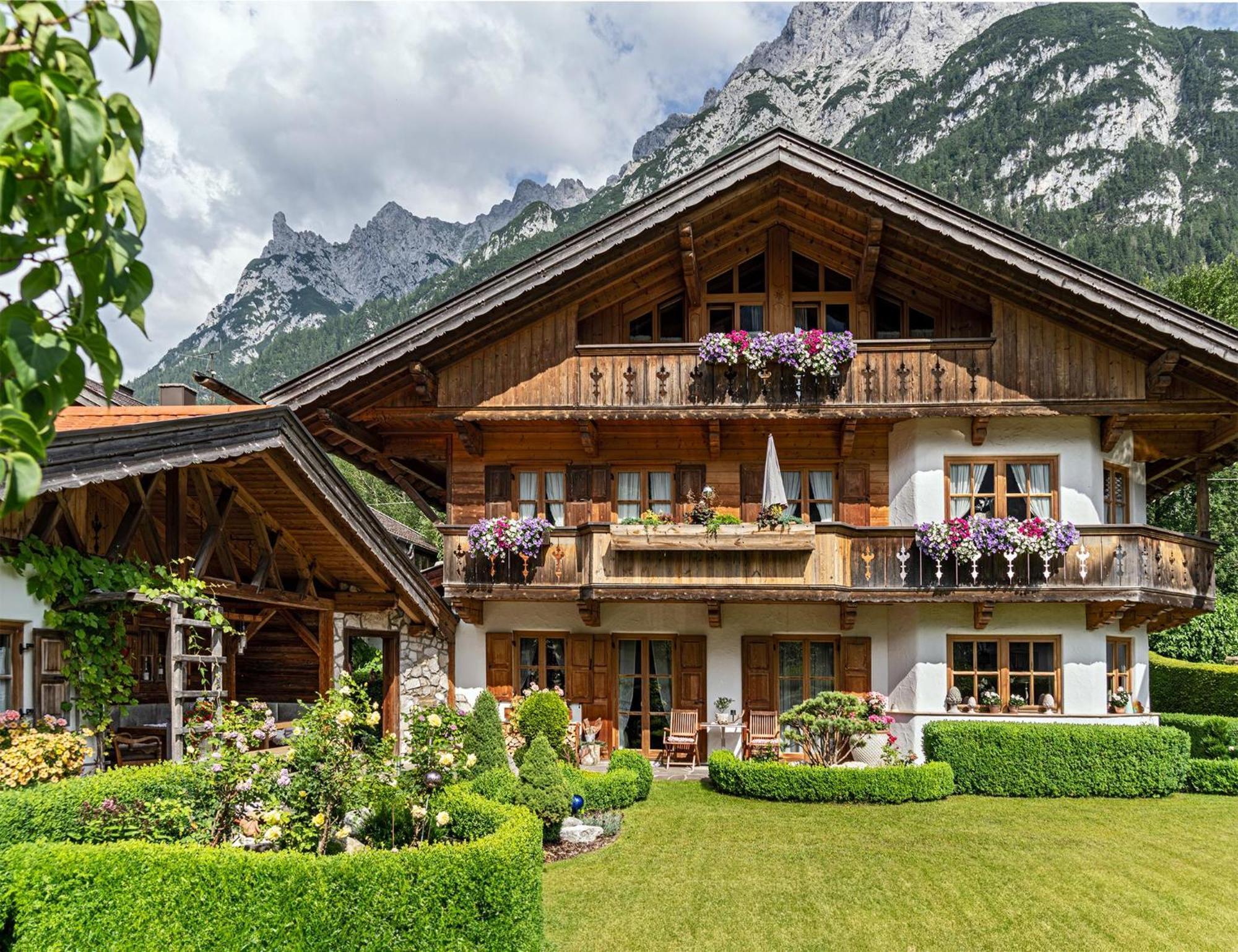 Ferienhaus Alpenblick Миттенвальд Экстерьер фото
